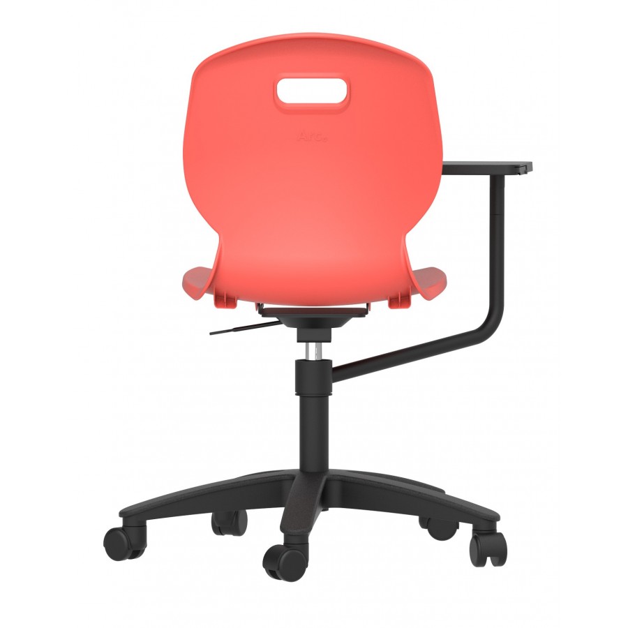 Arc Swivel Wipe Clean Personal Workspace College Chair 